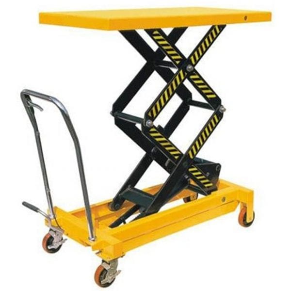 Mobile Double Scissor Lift Table