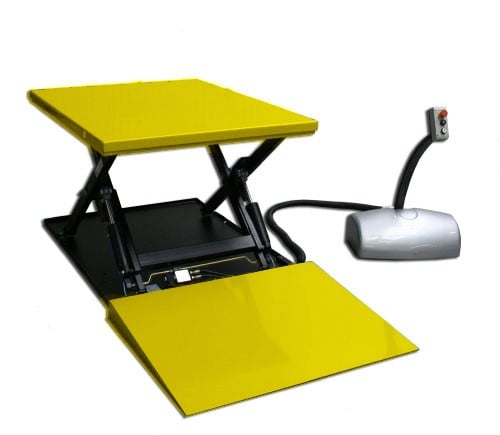 HTF-G 1000kg Static Electric Lift Table With Ramp