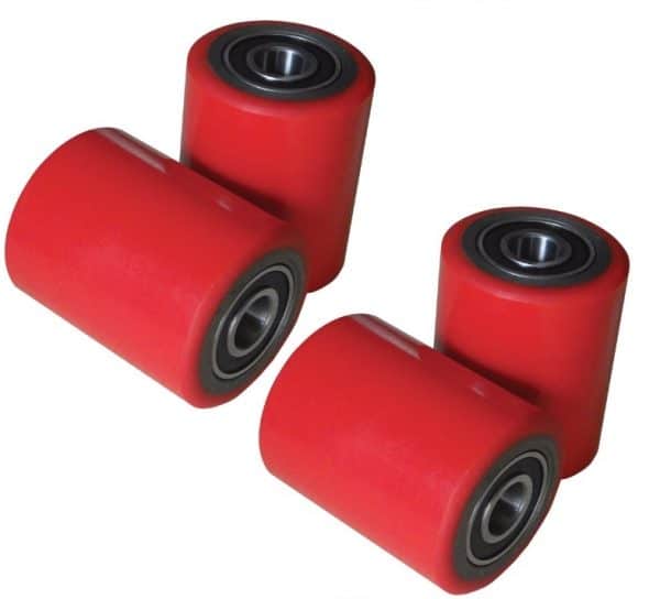 Polyurethane 80mm Pallet Truck Fork Roller Wheel Kit Pallet Trucks UK